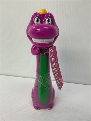 Bâton bulles Barney enfant