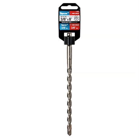 Foret Tapcon 3/8 po x 8 po SDS-Plus carbure