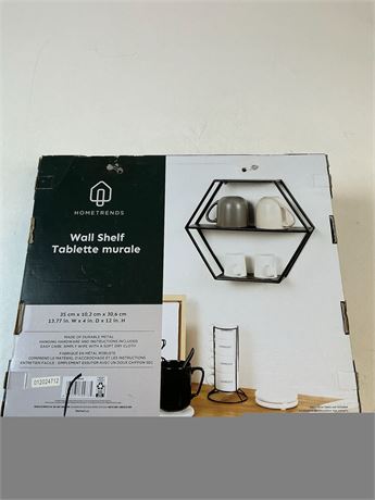 Étagère murale en fer style moderne minimaliste