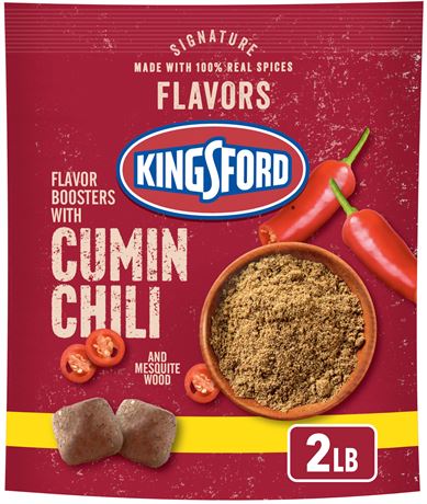 Booster saveur BBQ Kingsford chili cumin mesquite 2 lb