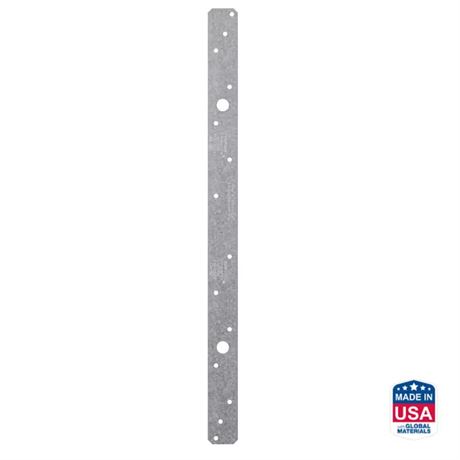 LOT DE 2 - Sangle inox moyenne MSTA 18 po 18 ga