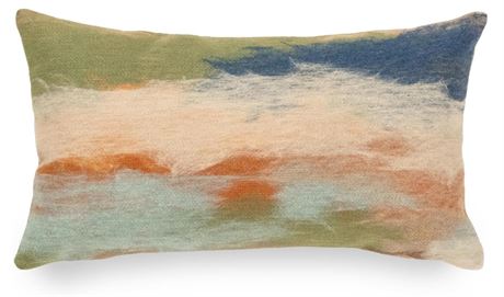 Coussin décoratif oblong int/ext Liora Manne Visions 12 X 20 po