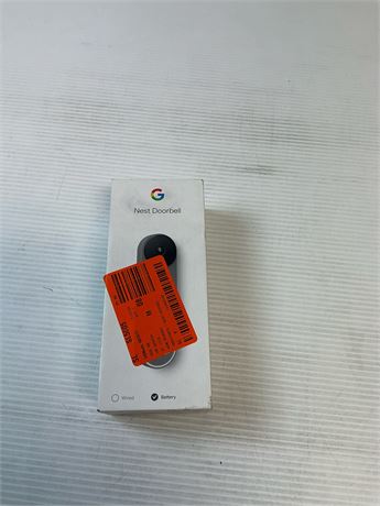 Sonnette Google Nest sur batterie Wi-Fi intelligente