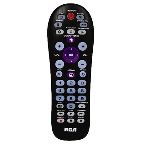 Télécommande universelle RCA gros boutons