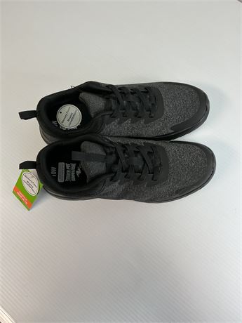 Souliers homme noir/gris pointure 10