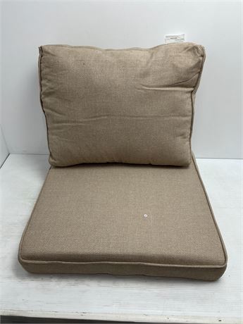 Ens. coussins siège et dossier extérieurs Cushion Pro (24 x 24 x 4 / 22 x 18)