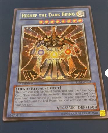 Reshef The Dark Being Ultimate Rare 1re éd. TLM-EN033 Yugioh