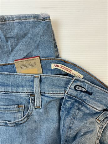 Jean Levi s taille haute super skinny femme 32 x 28