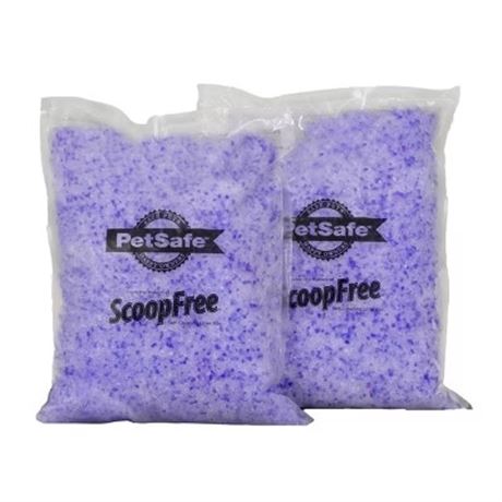 Litière cristal PetSafe ScoopFree lavande 2 pk