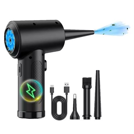Souffleur air rechargeable 3 vitesses multi-usage