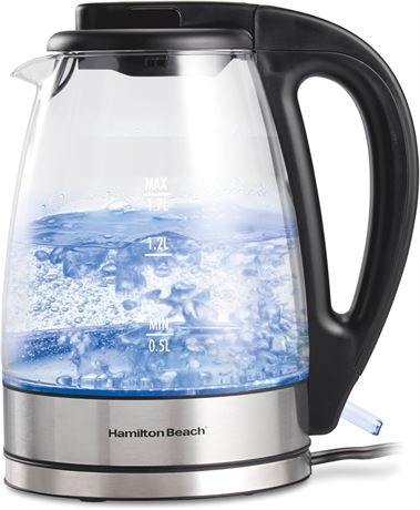 Bouilloire électrique Hamilton Beach 1,7 L avec indicateur LED