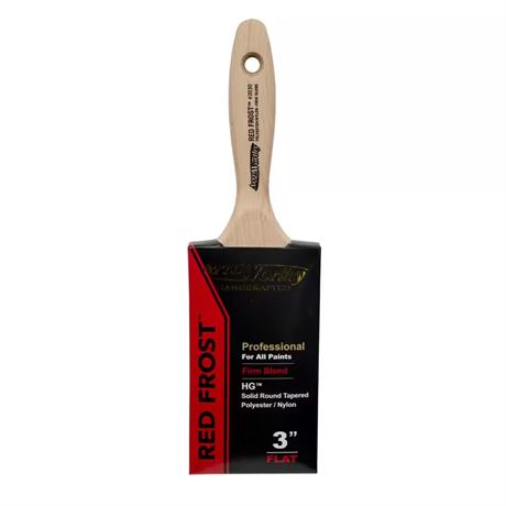 Pinceau plat Red Frost 3 po