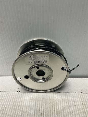 Fil électrique 18 AWG noir 100 pi
