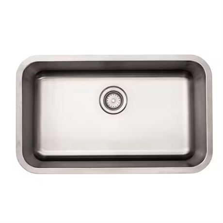 Évier de cuisine Glacier Bay Builder 30 po sous-comptoir 1 cuve inox