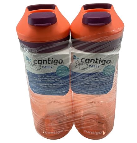 Bouteille d'eau Contigo Casey 591 ml ens. de 2