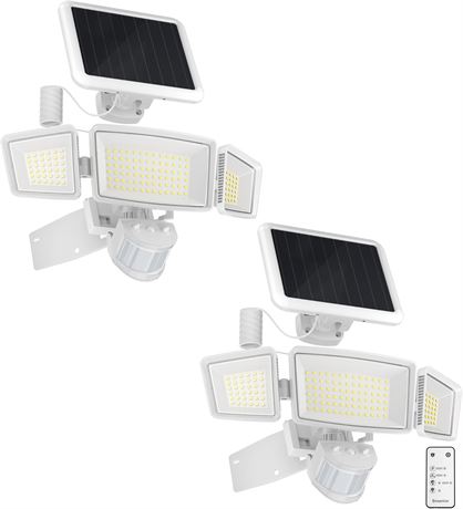 LIRE DESCRIPTION - Lumière sécurité solaire DEL 6500K