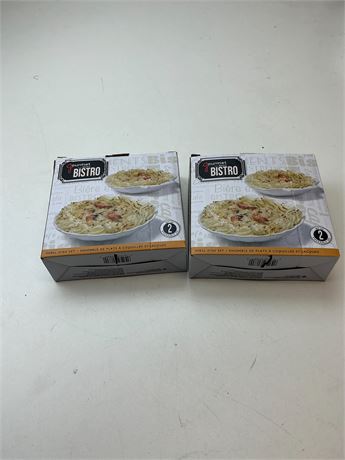 Ensemble de plats coquille gourmet porcelaine lot de 2