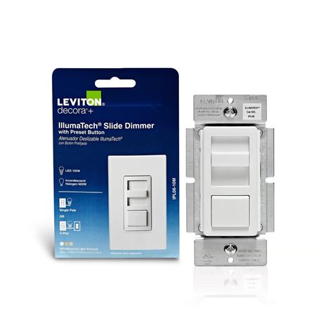 Gradateur Leviton IllumaTech 600W blanc