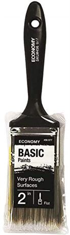 Lot de 4 - pinceaux utilitaires plats Economy 2 po