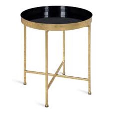 Table ronde Celia 18,25 po noire