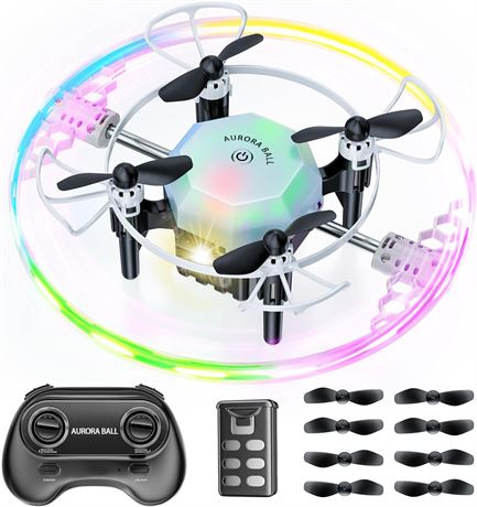 Mini drone RC pour enfants avec flips 360°