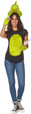 Kit costume Grinch Dr Seuss adulte