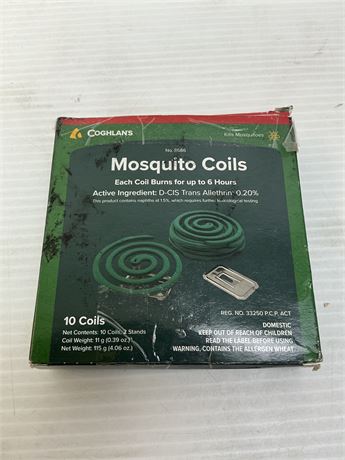 Spirales anti-moustiques Coghlans (paquet de 10)