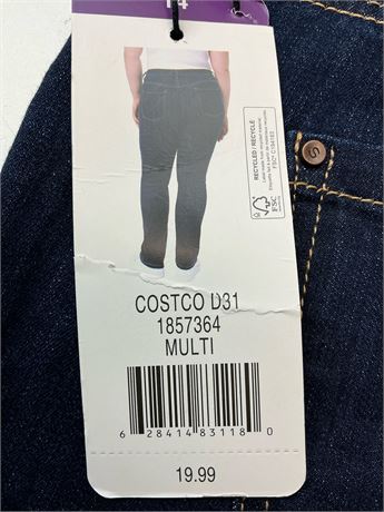 Jean Santana jambe droite femme taille 14