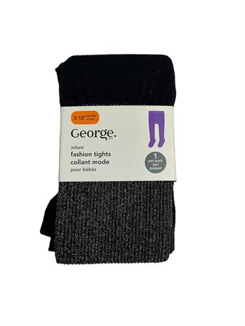 Collants mode bébé George 3-12 mois