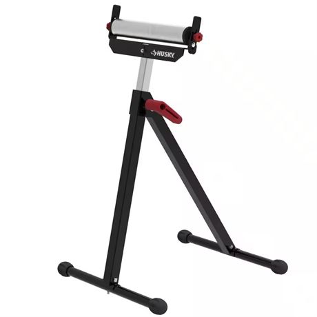 Support à rouleaux en acier stationnaire – 17,8 x 43 po