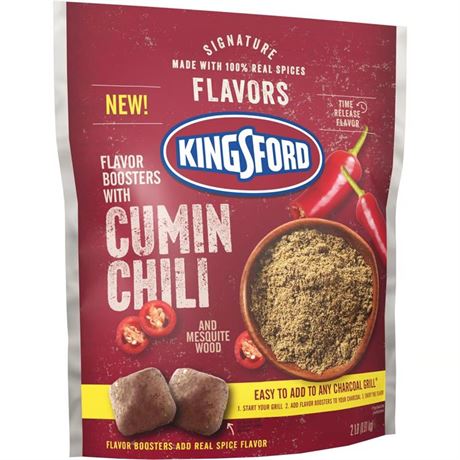 Charbon Kingsford Chili Cumin 2 lb
