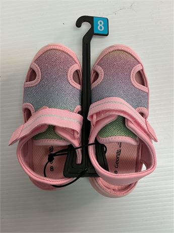 Sandales roses bébé fille George gr.8