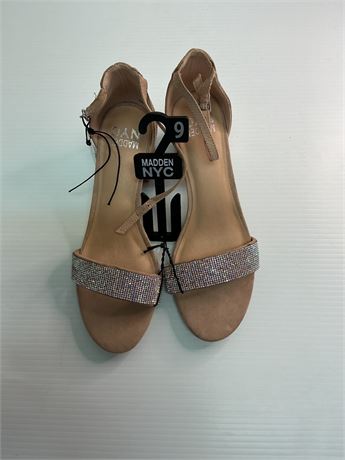 Sandales à talon beige femme Madden NYC 9