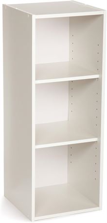 Organisateur empilable ClosetMaid 3 étagères blanc