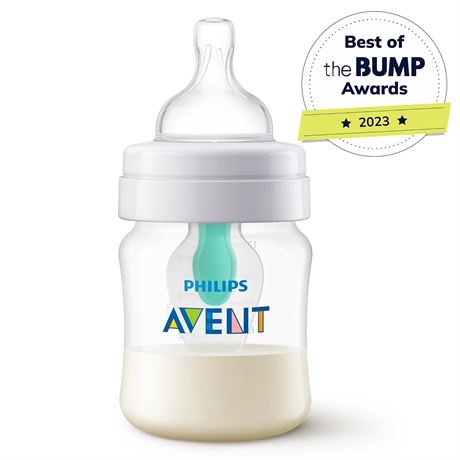 Biberon (5) anti-colique Philips Avent AirFree 4 oz et 9oz débit 1