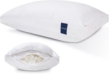 Oreiller hybride ACCURATEX mousse mémoire ajustable