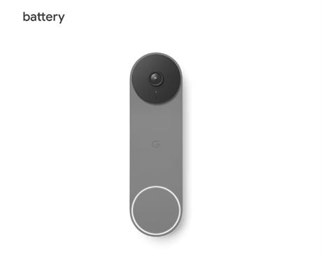 Sonnette vidéo Google Nest (à pile)