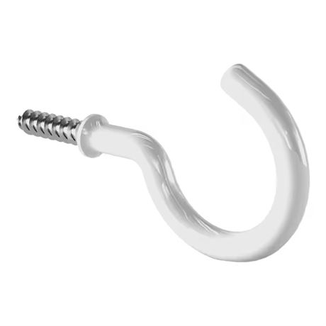 Crochets vinyle blancs 2-1/4 po (9)