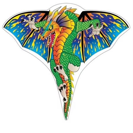 Cerf-volant dragon 28 po
