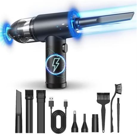 Kit dépoussiéreur à air HOM 7 accessoires pour ordi et voiture