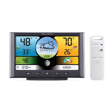 Station météo AcuRite écran couleur sans fil