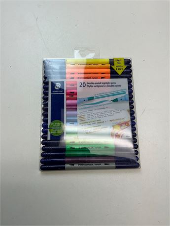 Surligneurs Staedtler double (20)