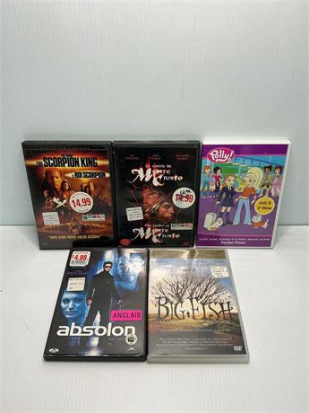 Lot de 5 films