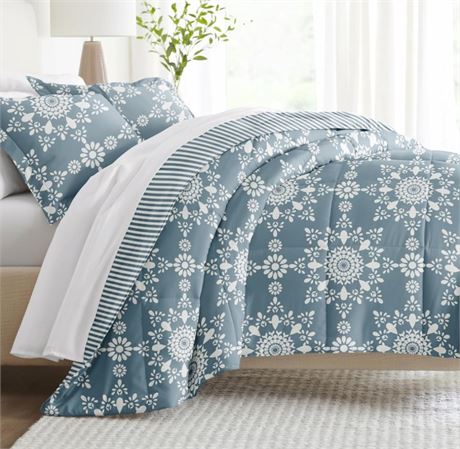 Linen Market / Home Collection couverture (90 x 94 po) + oreiller (20)
