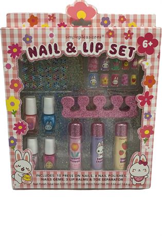 LOT DE 3 KIT - Simple Pleasures ongles et lèvres