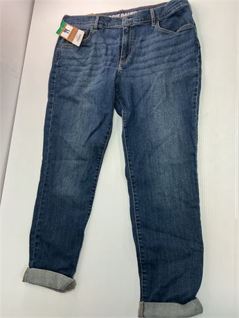 Jeans bleu femme Eddie Bauer 12