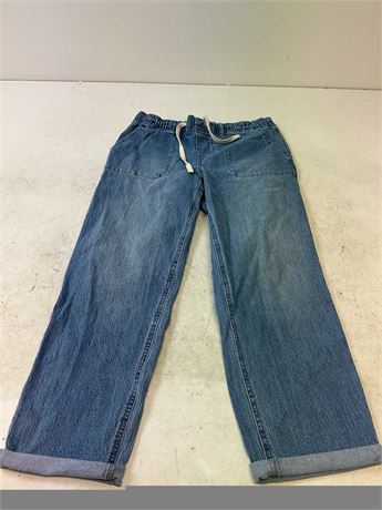 Jeans femme Buffalo taille haute jambes larges M