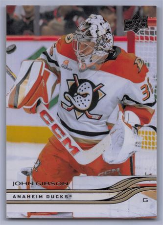 Carte de hockey Upper Deck 2025-26 John Gibson
