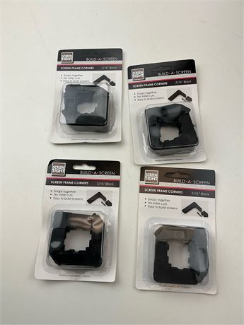 Coins de cadre Screen Tight – lot de 4 paquets de 4