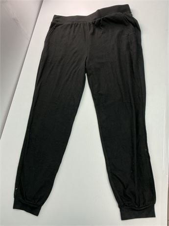 Pantalon noir doux Lazypants femme XL